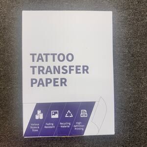 LabelCreate Tattoo Transfer Paper, 100 Sheets 4 Layers